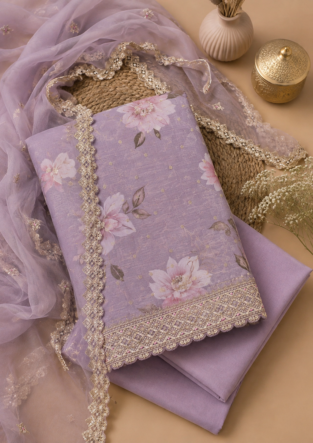 Organza Dress Materials