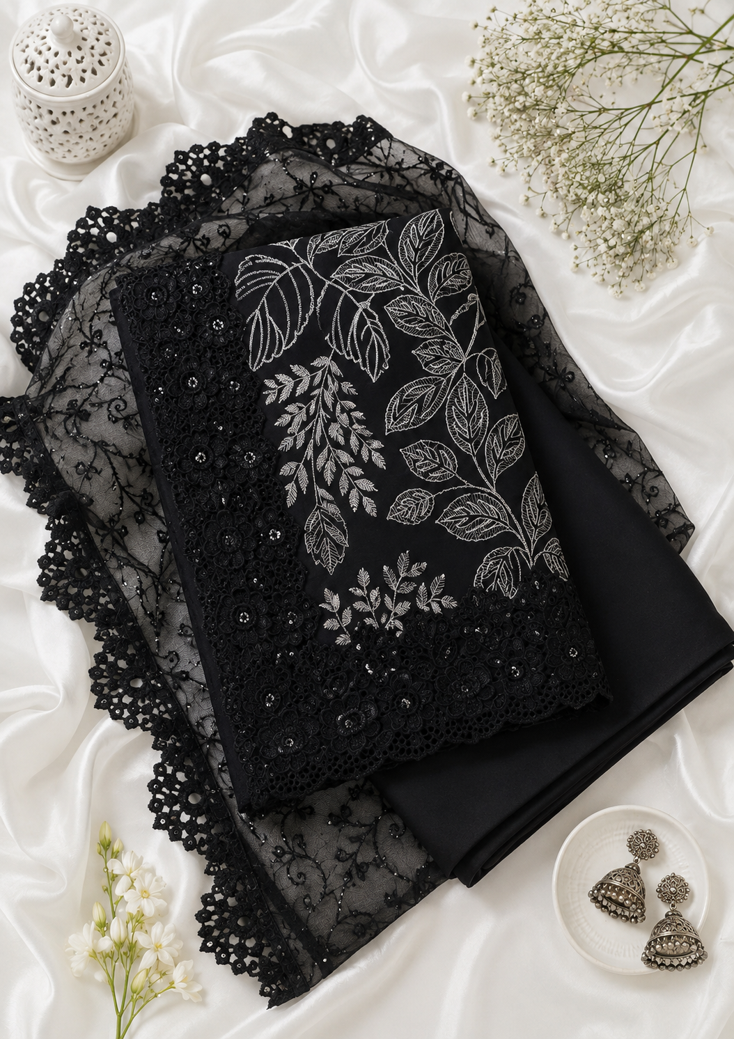 Black Dress Materials