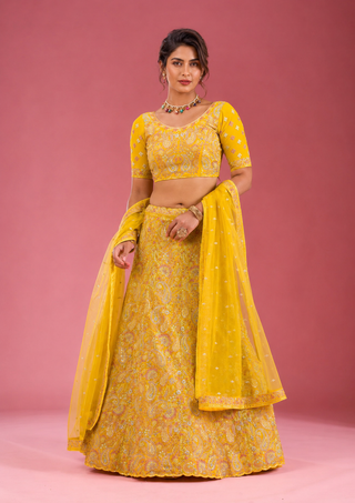 Yellow Lehengas