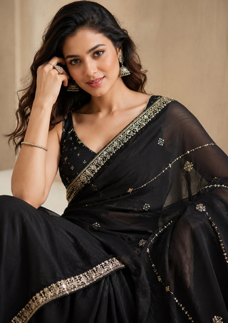 Black Sarees