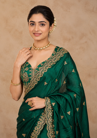Green Sarees