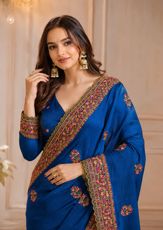 Blue Sarees