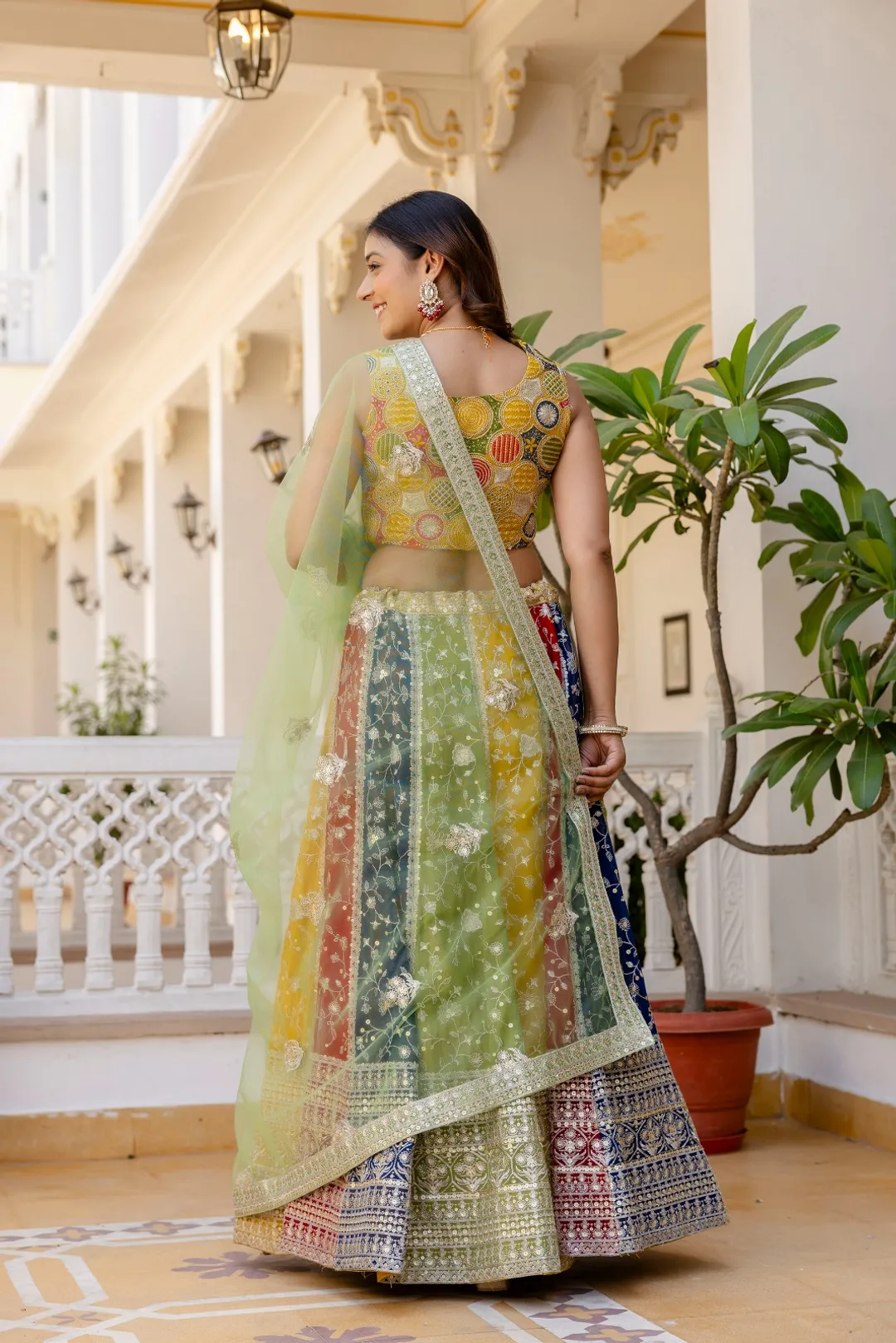 Varnika Sequin Georgette Lehenga