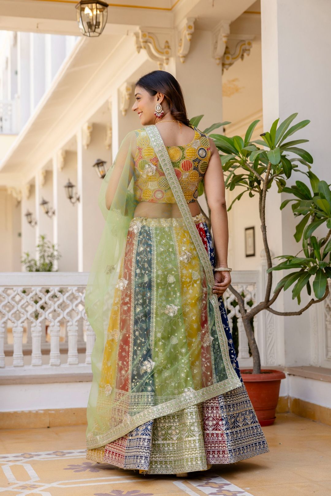 Varnika Sequin Georgette Lehenga
