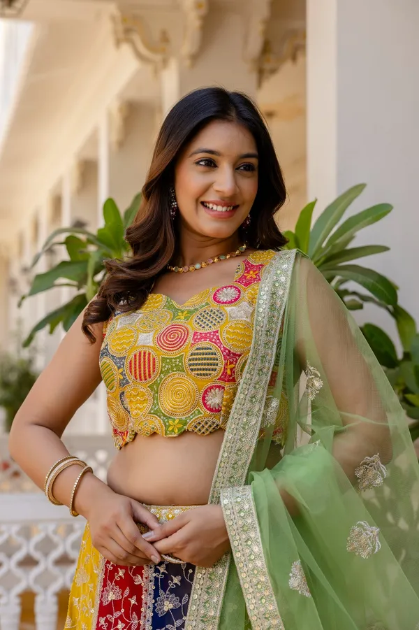 Varnika Sequin Georgette Lehenga