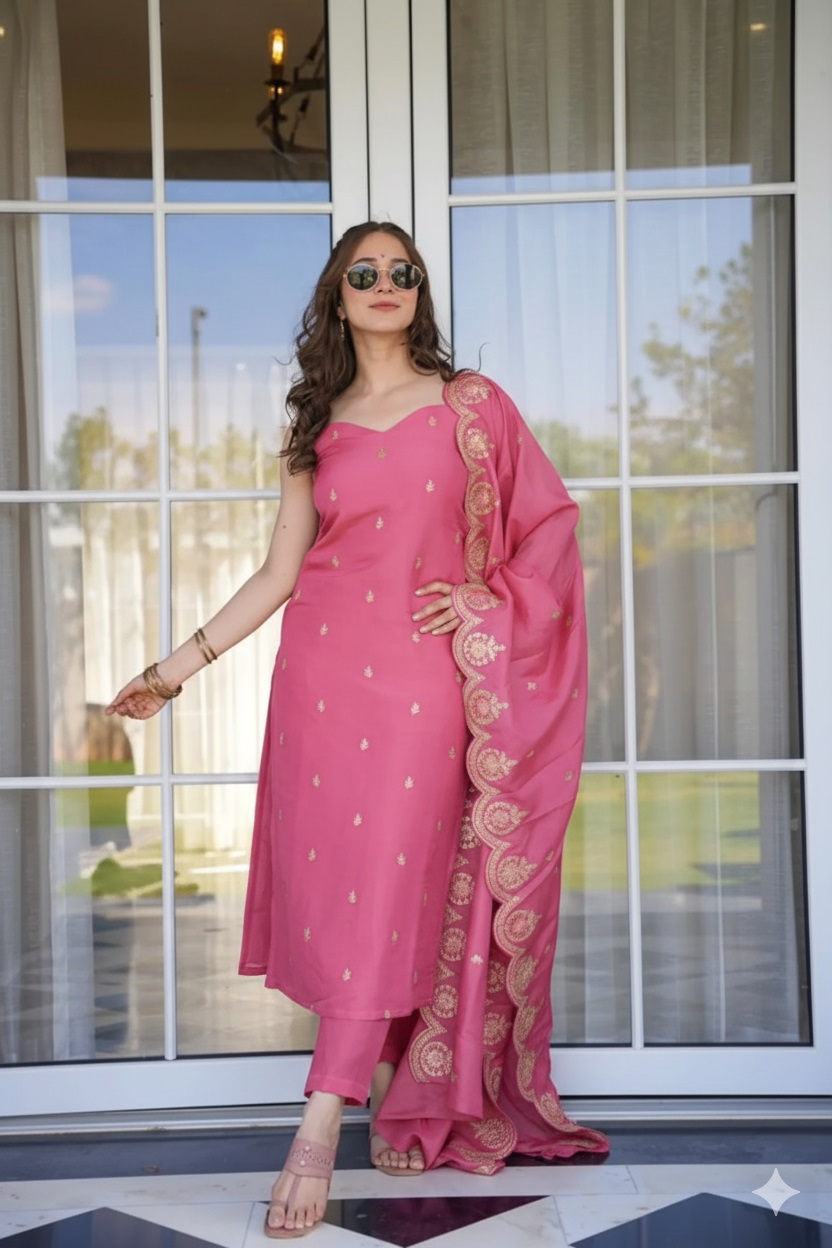 Rose salwar suit