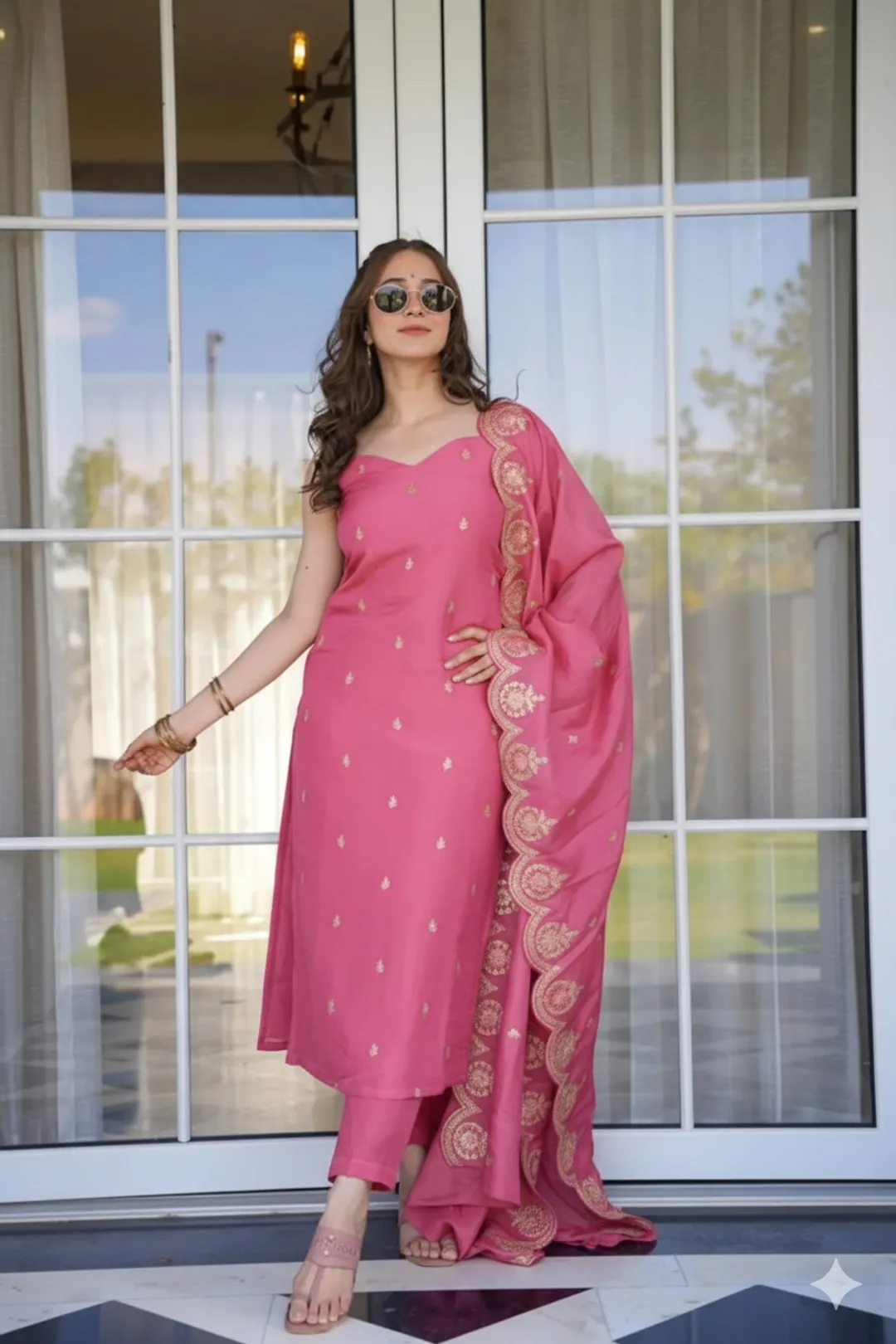 RoseGlow Designer Salwar Suit