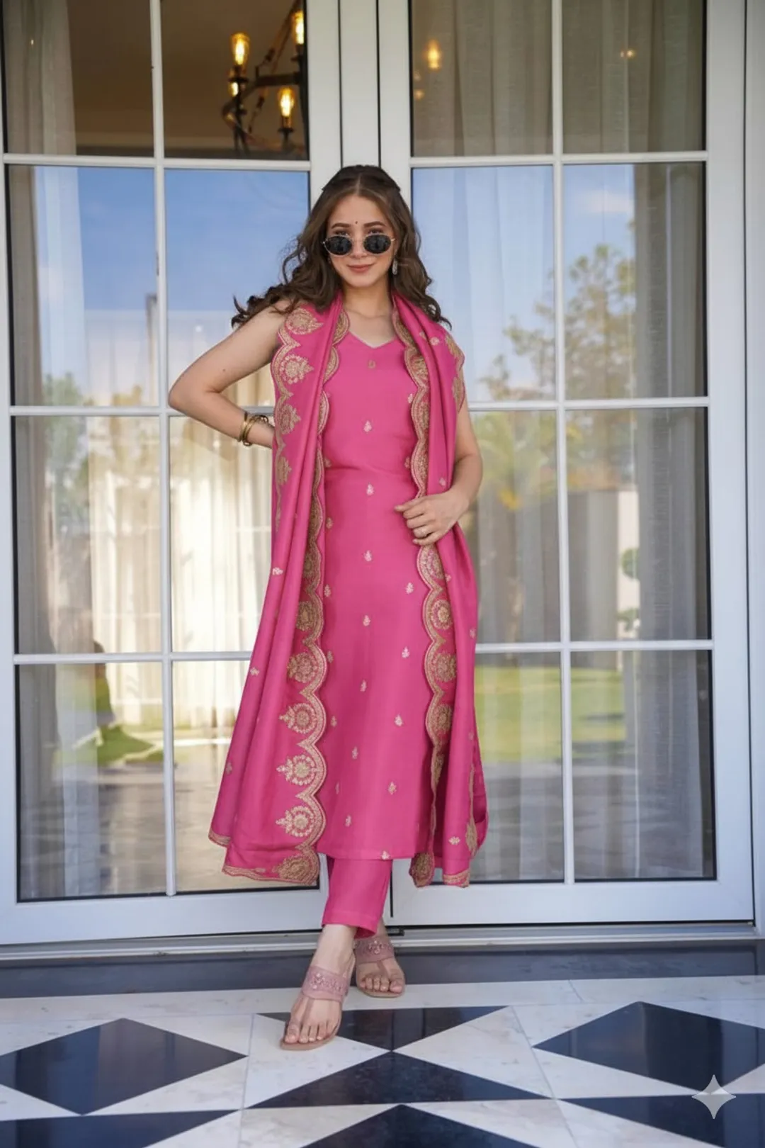 RoseGlow Designer Salwar Suit