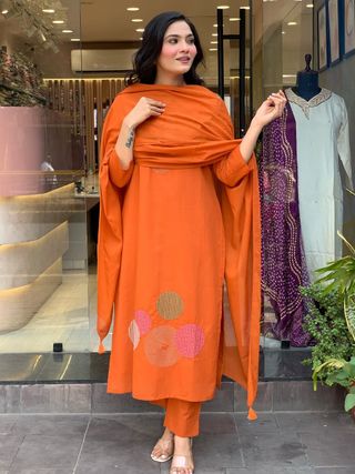 SunsetCharm Ethnic Suit