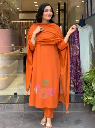 SunsetCharm Ethnic Suit