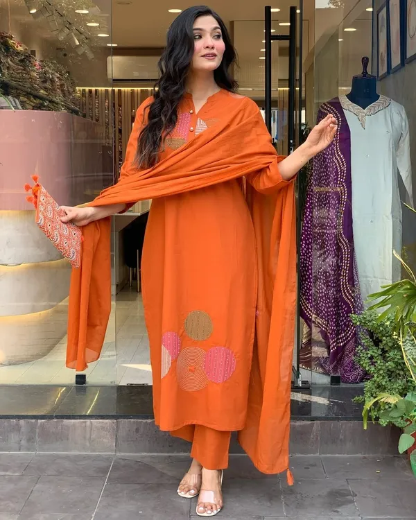 SunsetCharm Ethnic Suit