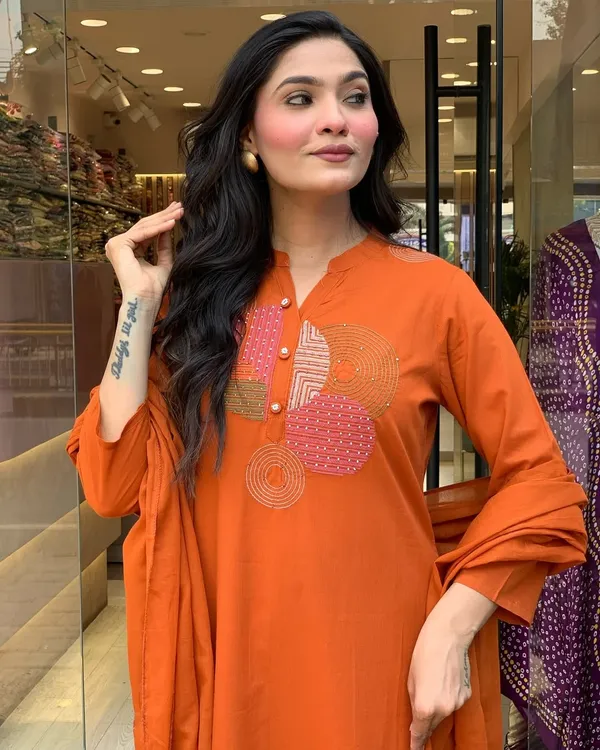 SunsetCharm Ethnic Suit