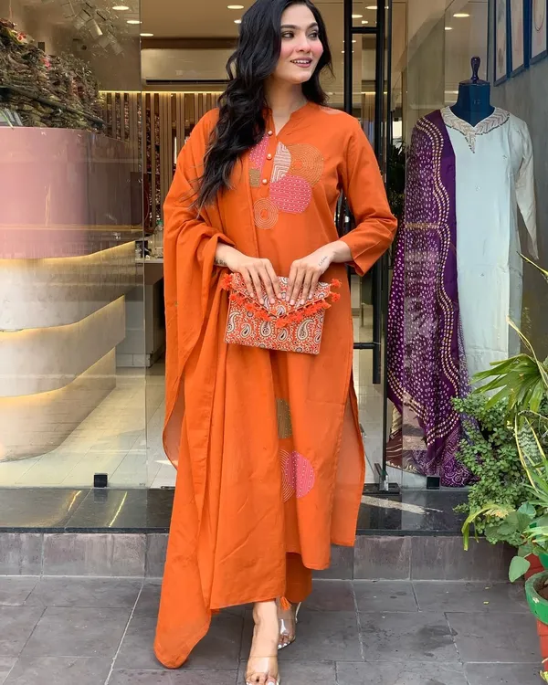 SunsetCharm Ethnic Suit