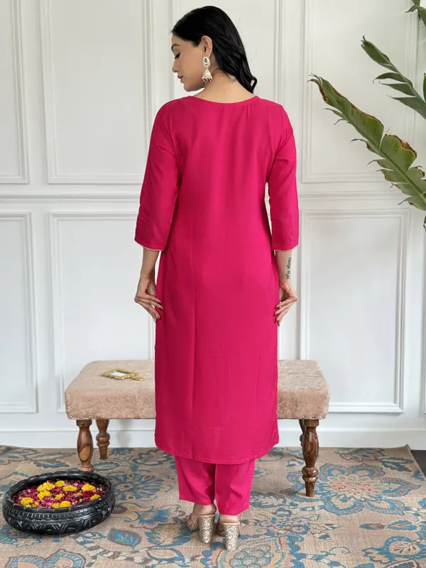 Elegance Embroidered Kurta Set
