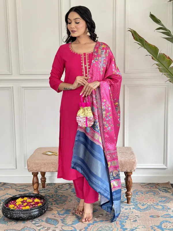 Elegance Embroidered Kurta Set