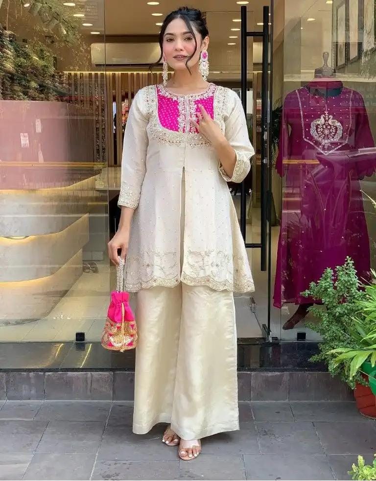 White salwar suit