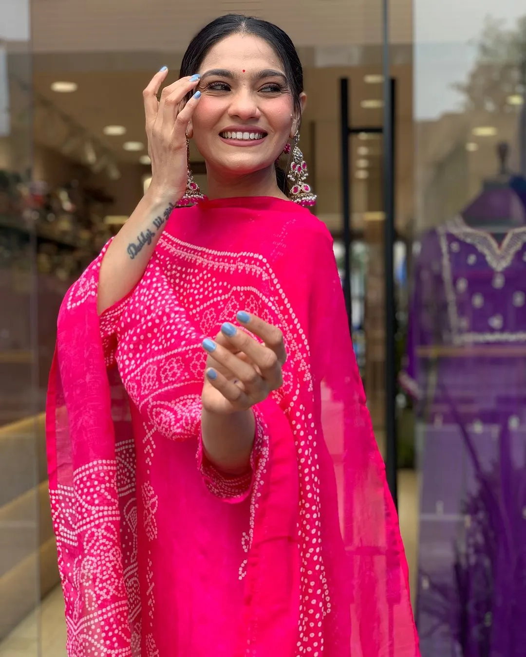 Pink Salt Gotapatti Salwar Suit Set