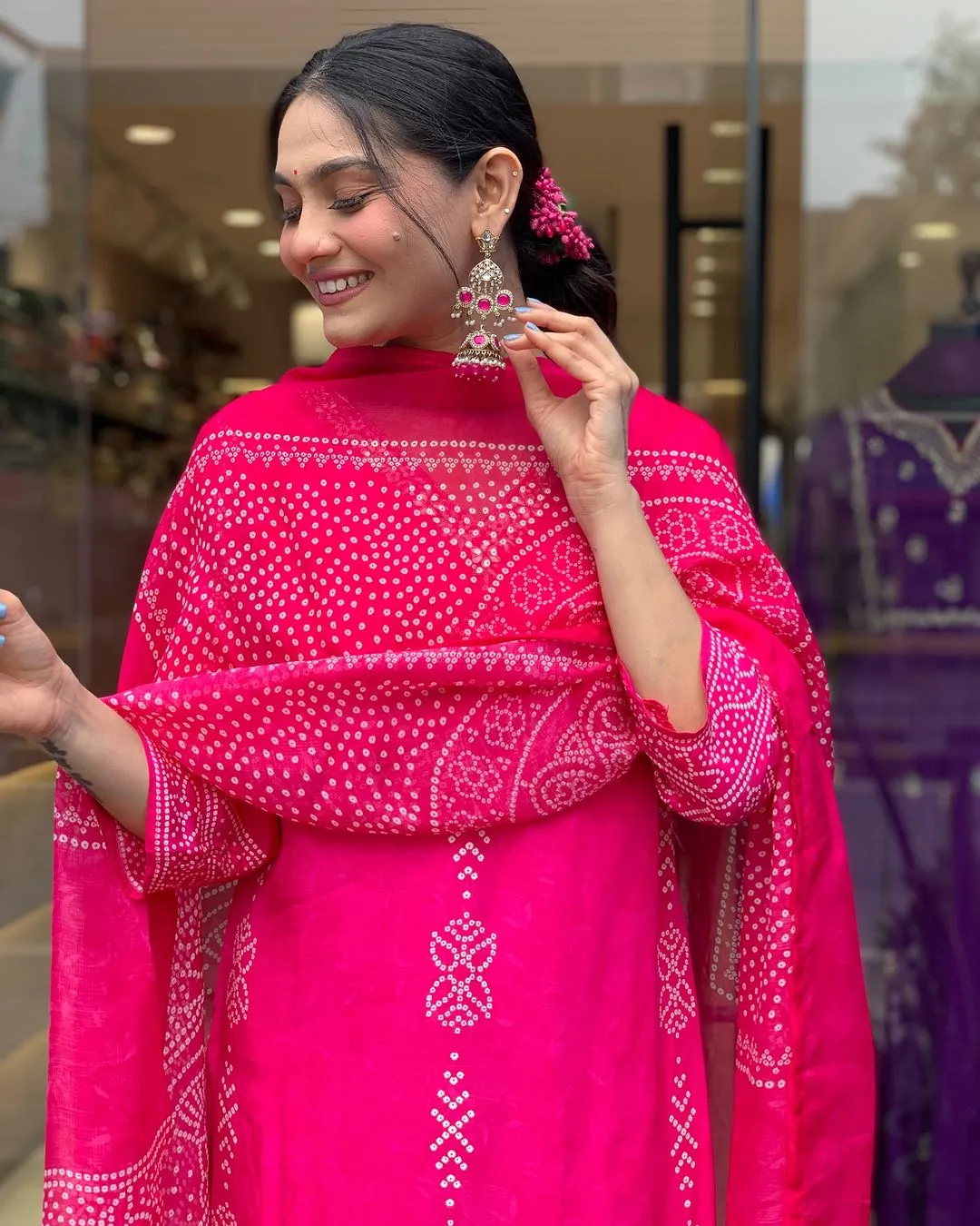 Pink Salt Gotapatti Salwar Suit Set