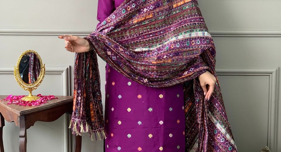 Salwar Suit Cuts Kurta Lengths and Bottoms for Broad Shoulders