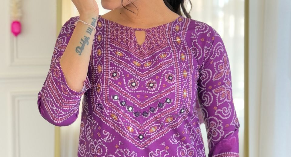 Where to Buy Suit Sets With Separate Kurta and Trouser Measurements