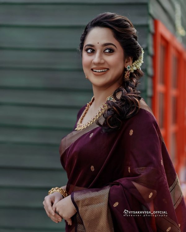 Maroon Banarasi Soft Silk Zari Weave Saree