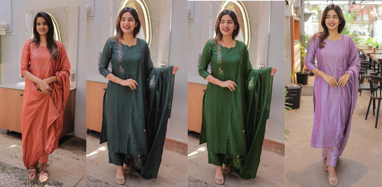 Cotton salwar suit