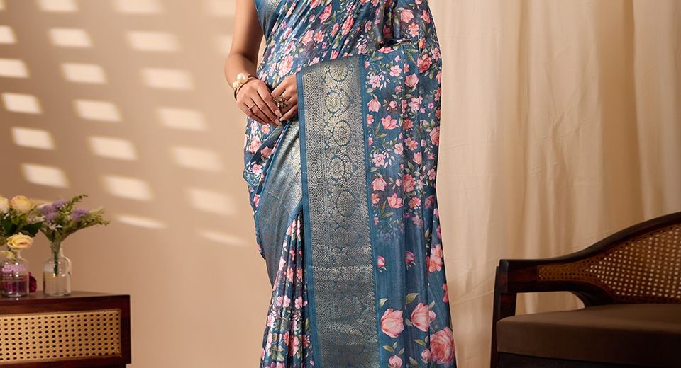 How to Layer a Silk Saree for Cold Mountain Evenings Without Losing Its Drape