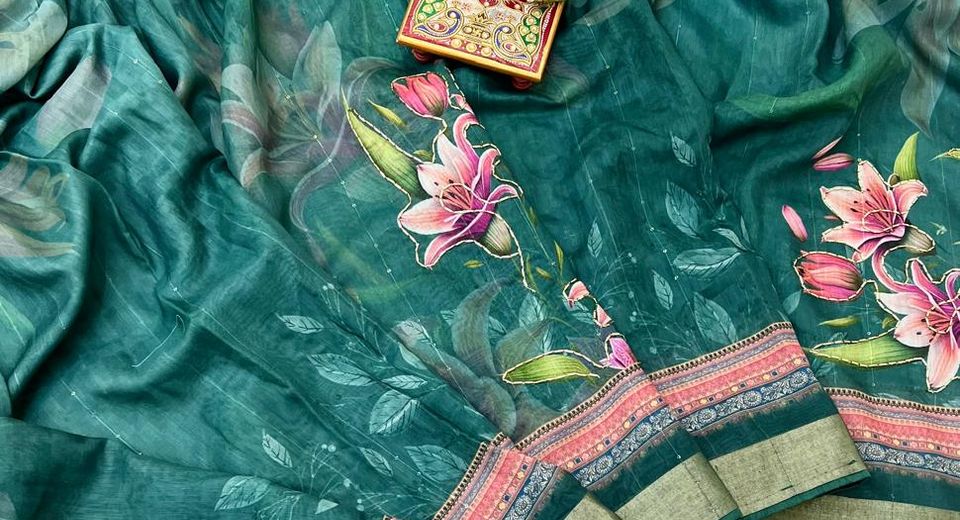 Colour Transfer From a Saree Can Start Before the First Wash