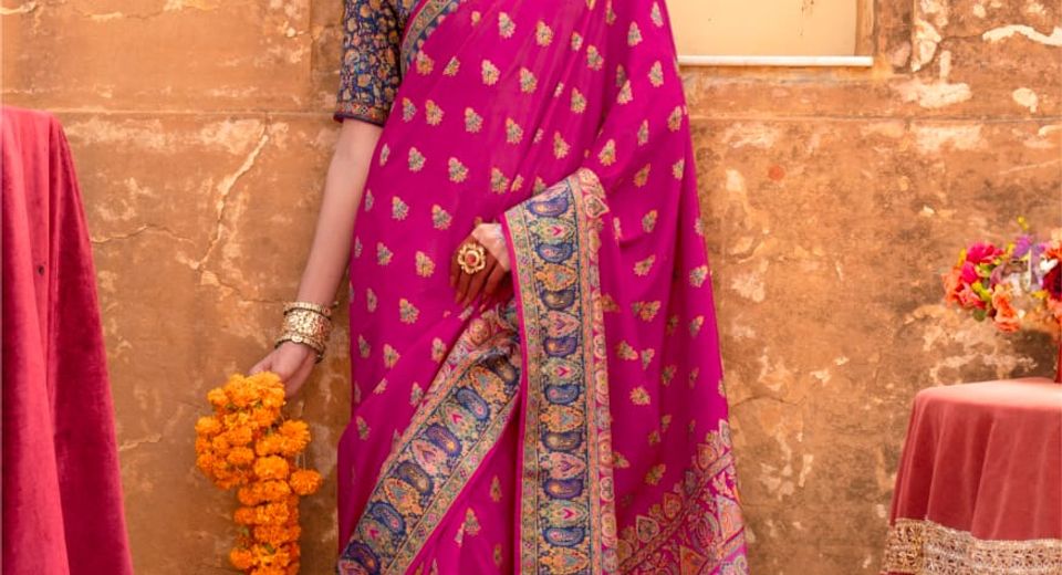 Maheshwari Saree for Weddings: Blouse & Styling Ideas That Feel Modern