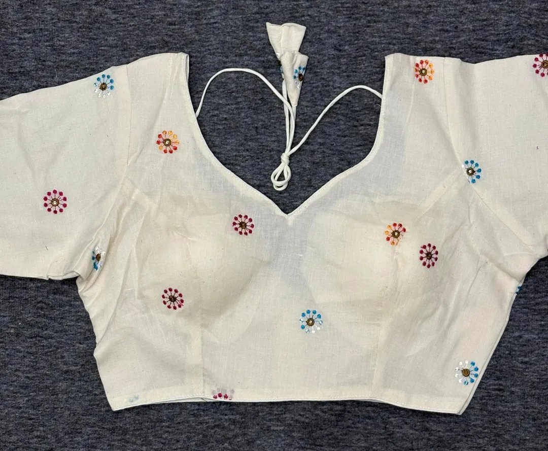 Classic Festive Wear Blouse for Stylish Saree Look