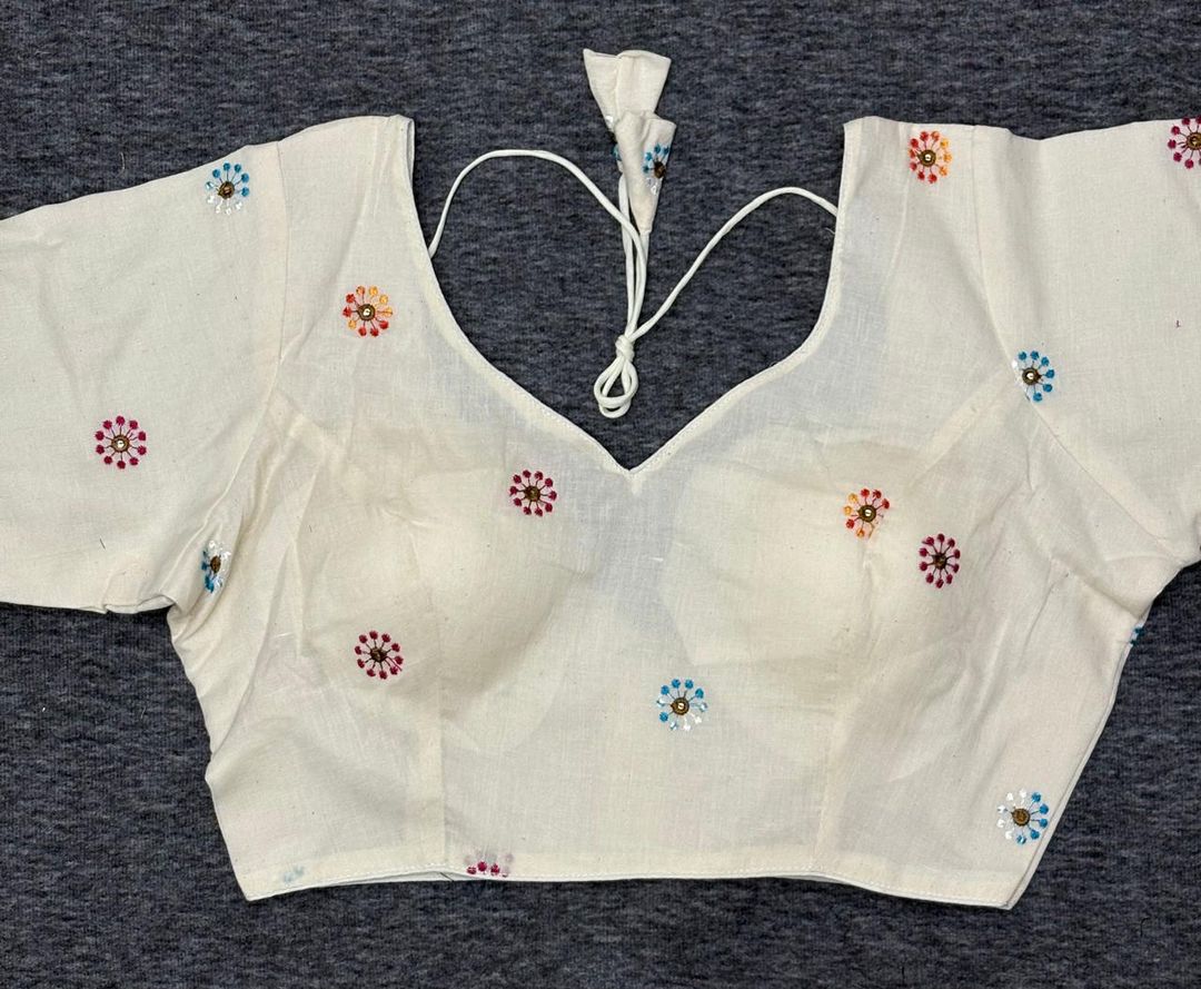 Classic Festive Wear Blouse for Stylish Saree Look