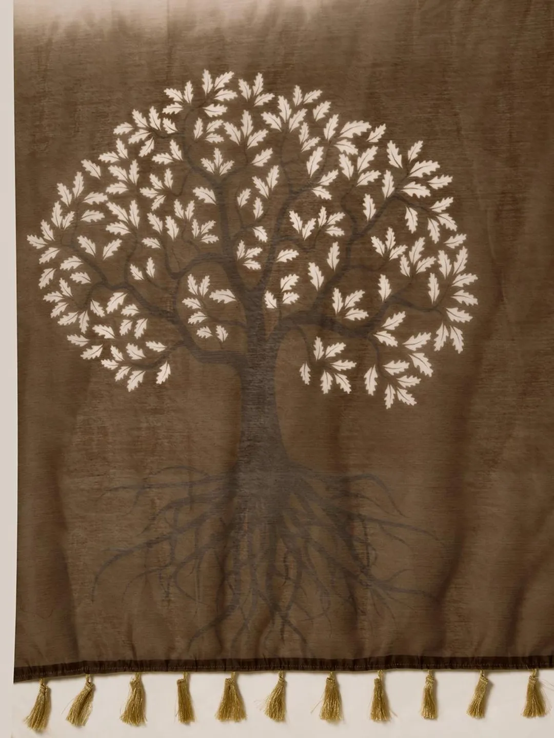 Beige Grace Cotton Silk Saree for Daily Wear
