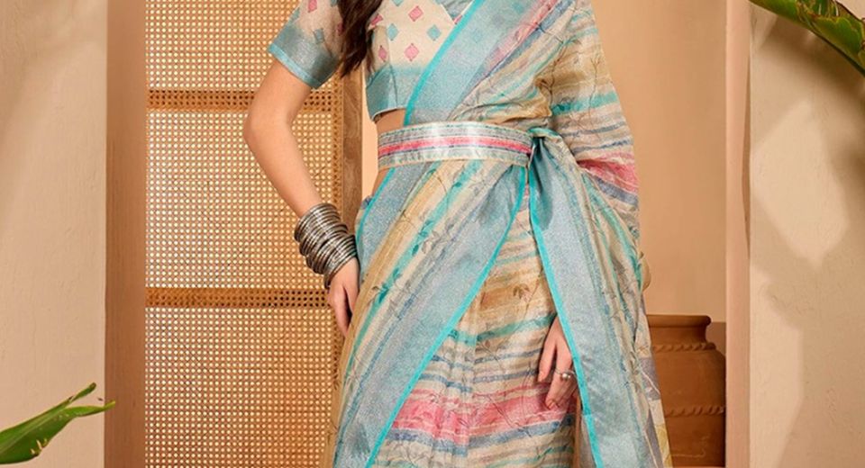 Why Saree Fall Stitching Still Matters With Lightweight Fabrics