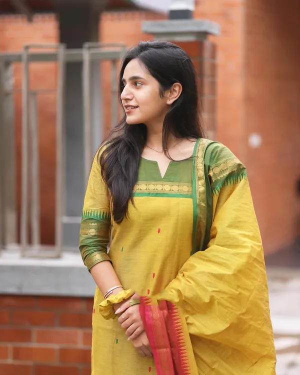 Yellow Royal Touch Kurti Set for Women