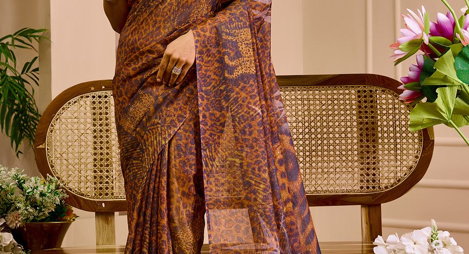 Fabric Grain Can Change the Way a Saree Falls on the Body