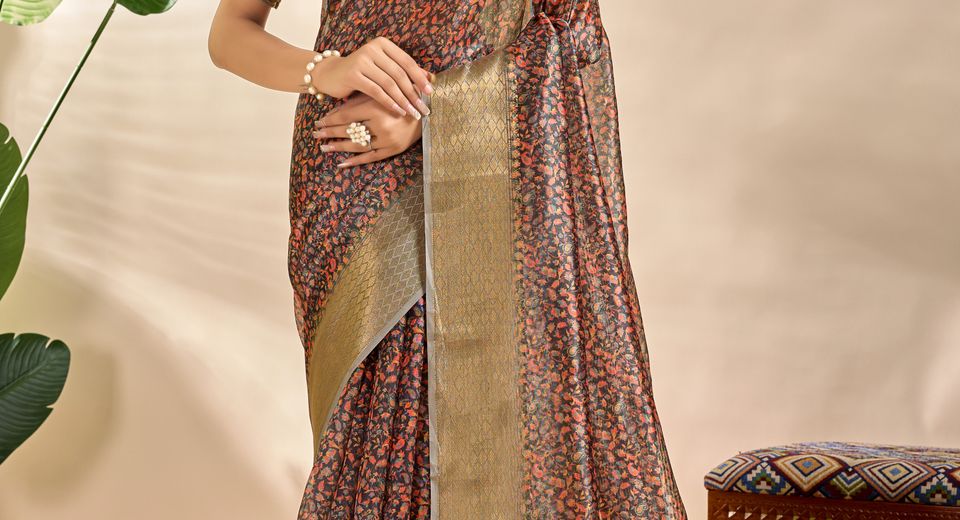 An Indian Wedding Reception Outfit for Women Over Sixty That Feels Elegant and Effortless