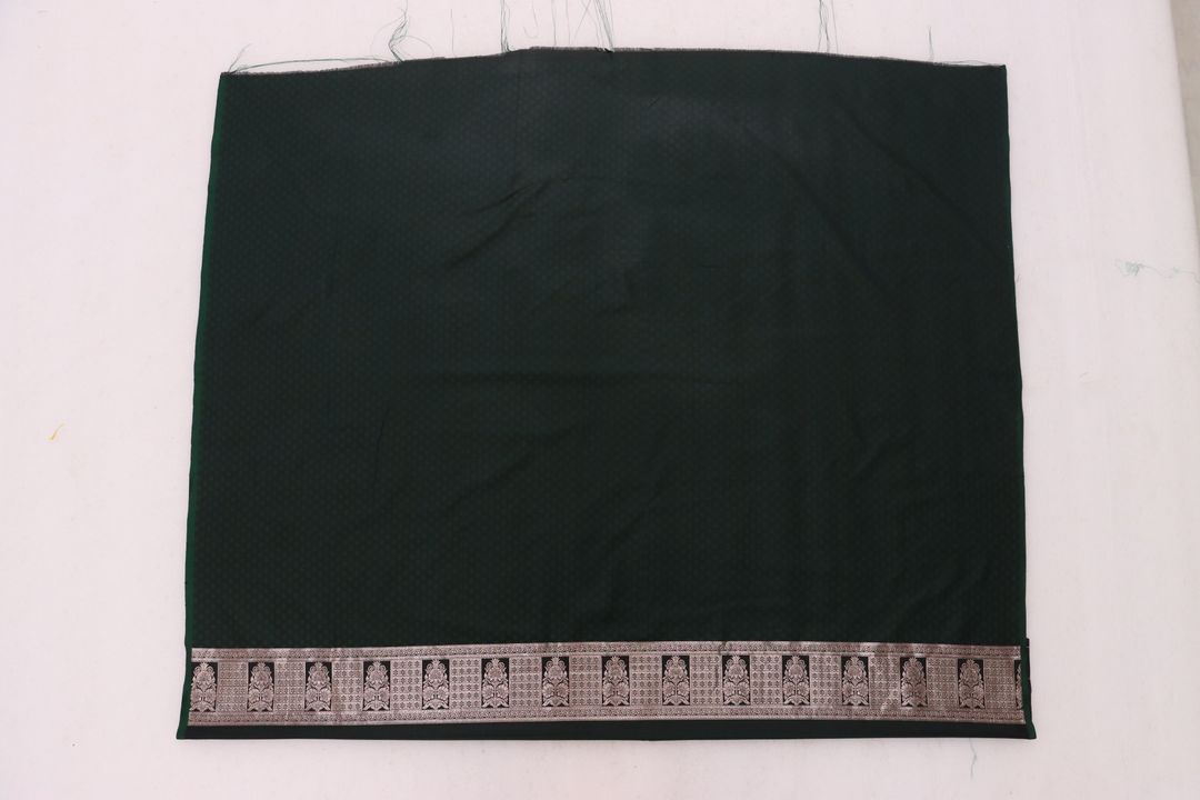Green Antique Gold Zari Satin Silk Saree Online