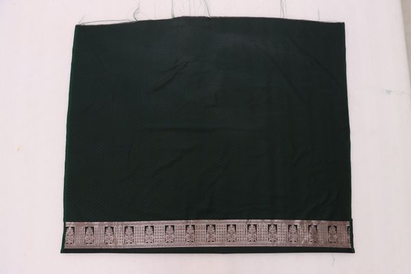 Green Antique Gold Zari Satin Silk Saree Online